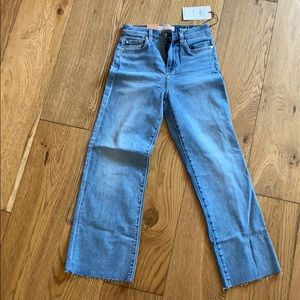 Seven for All Mankind cropped Alexa trouser Jean